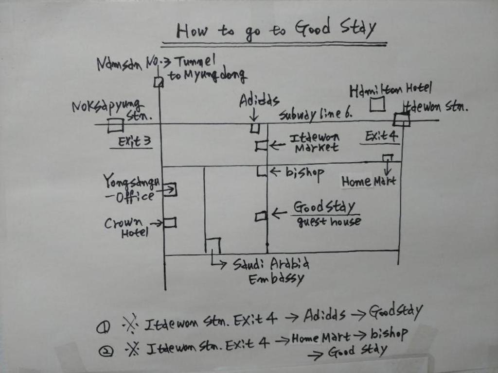 Good Stay Itaewon Сеул Экстерьер фото